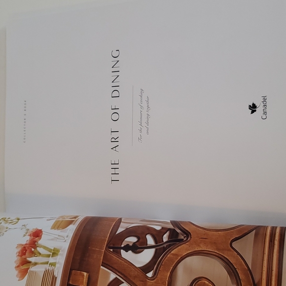 COOKBOOK & ENTERTAINING GUIDE Canadel The Art of Dining Collector's Book Slick - Picture 2 of 4